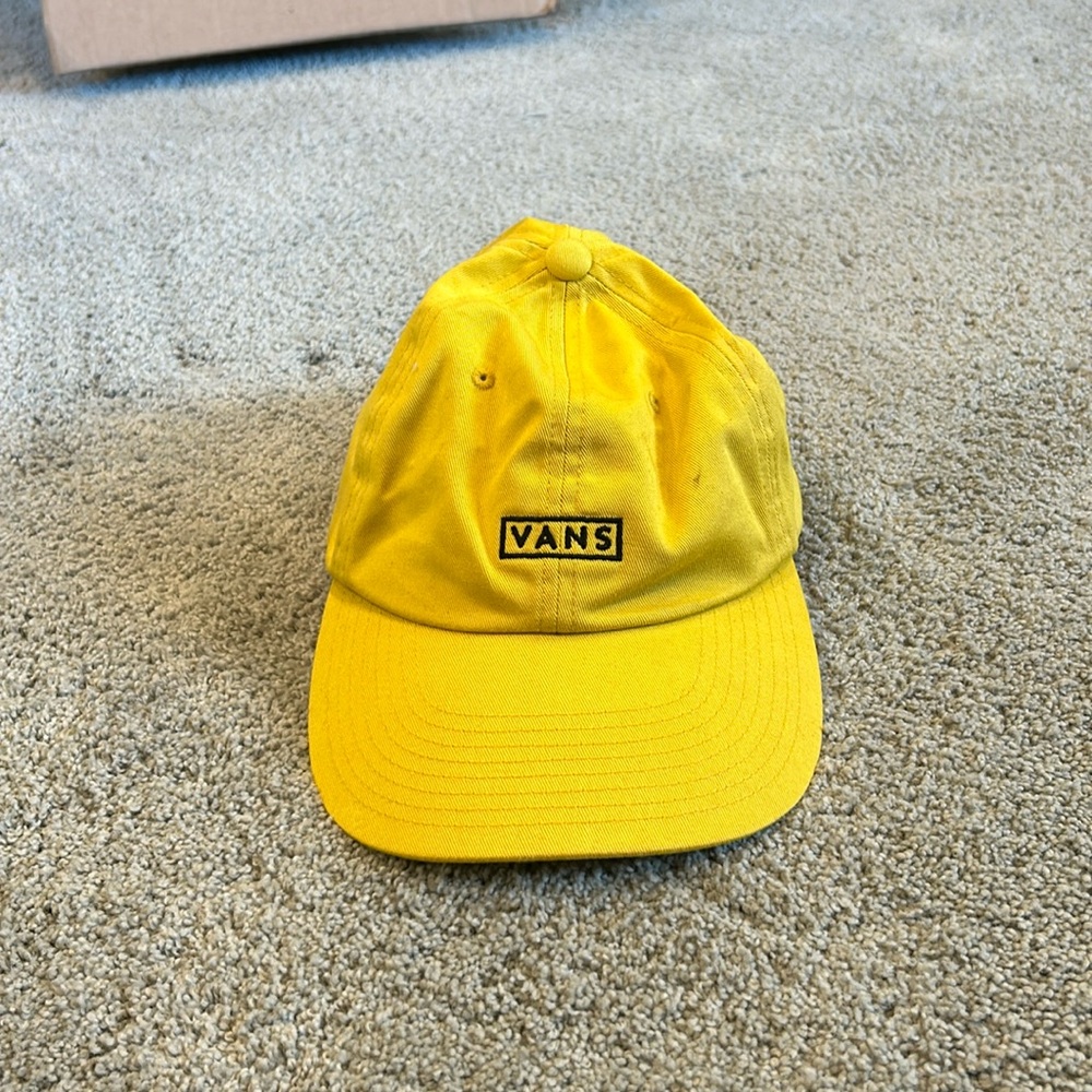 Vans yellow hat